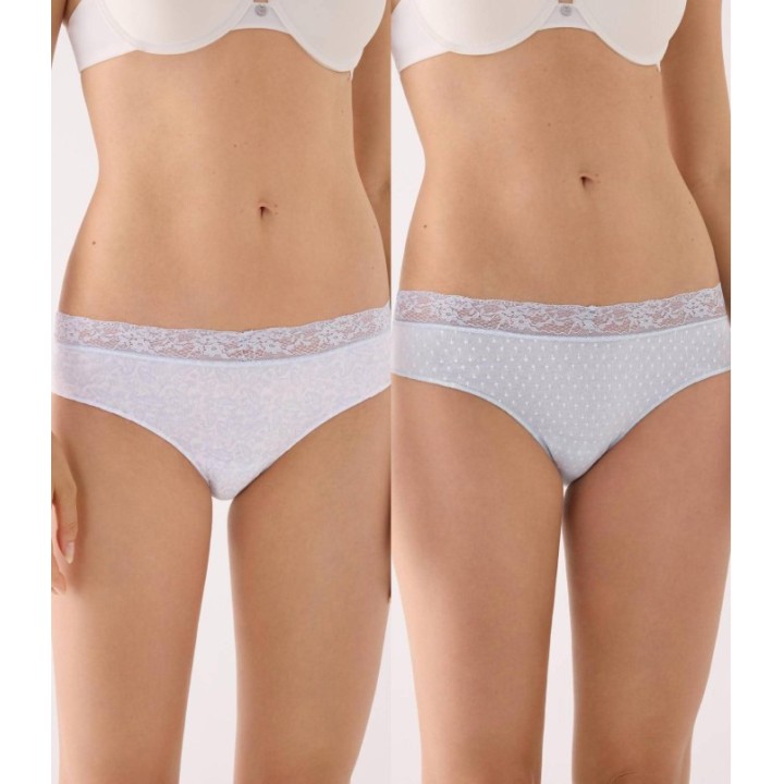 Pack of 2 Midi Briefs YSABEL MORA 19555