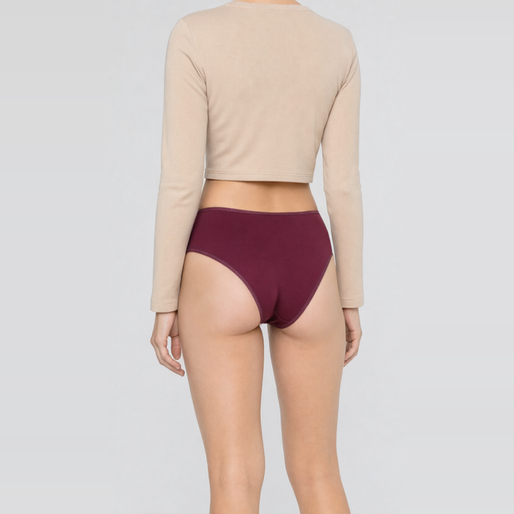 Braga en microfibra de cintura média para mujer Joana