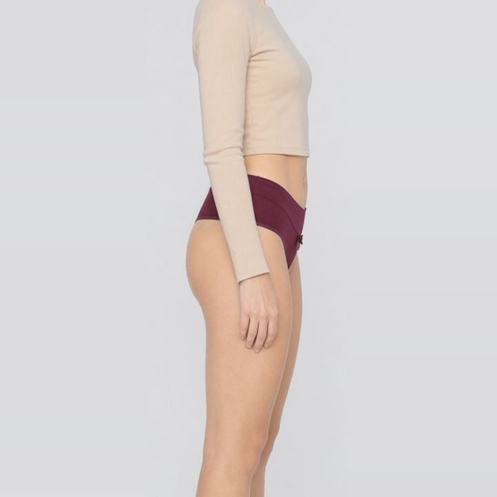Slip in microfibra a vita media da donna Joana