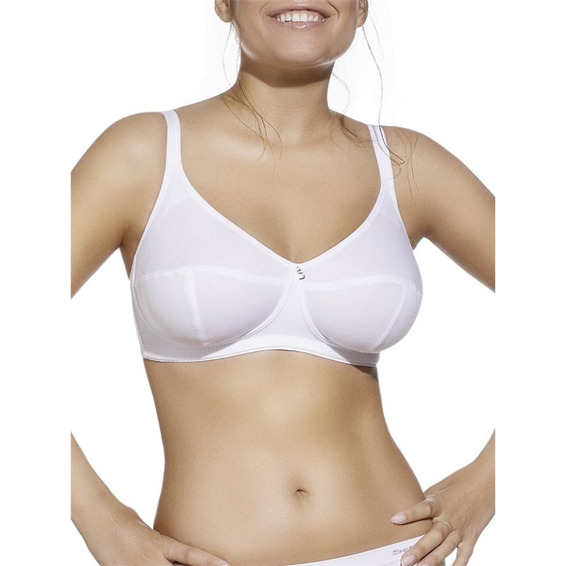 wire-free and non-padded bra