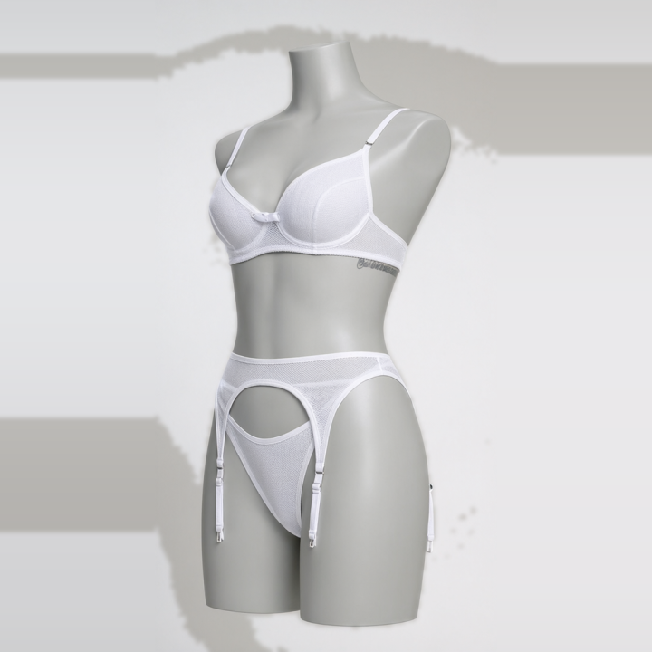 Conjunto Liguero  Bella - Blanco