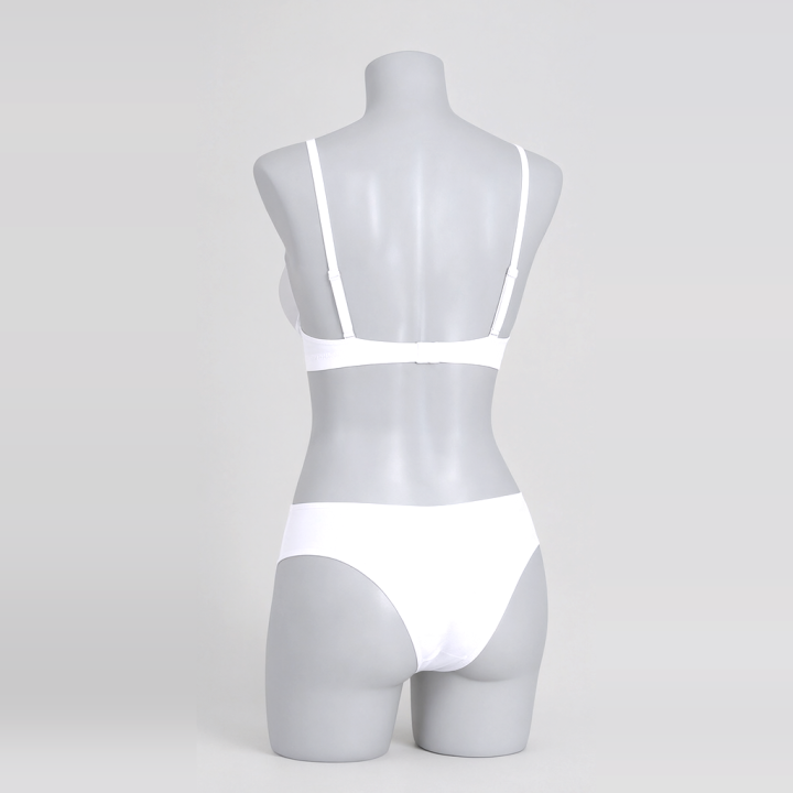 Conjunto de sujetador y braga  Leticia - Blanco