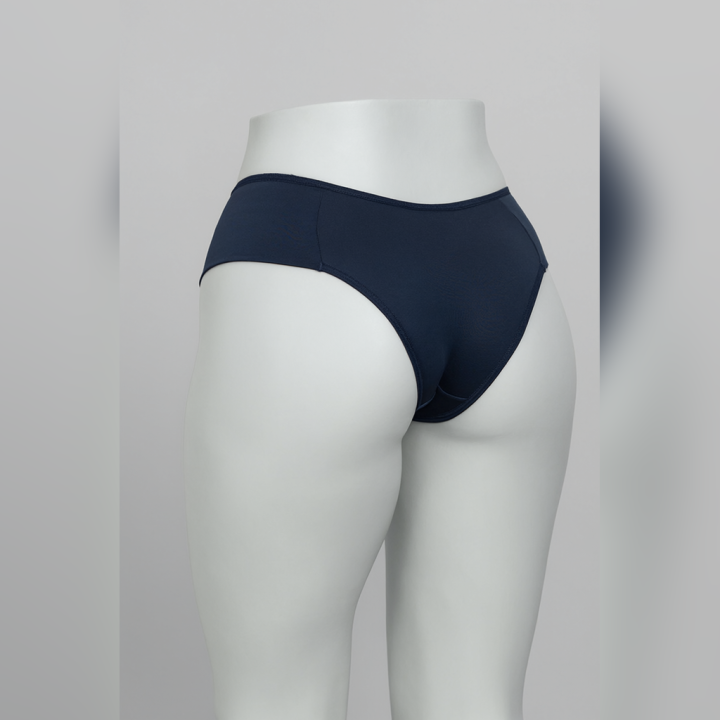 Braga con lateral ancho Giselle - Azul Medianoche