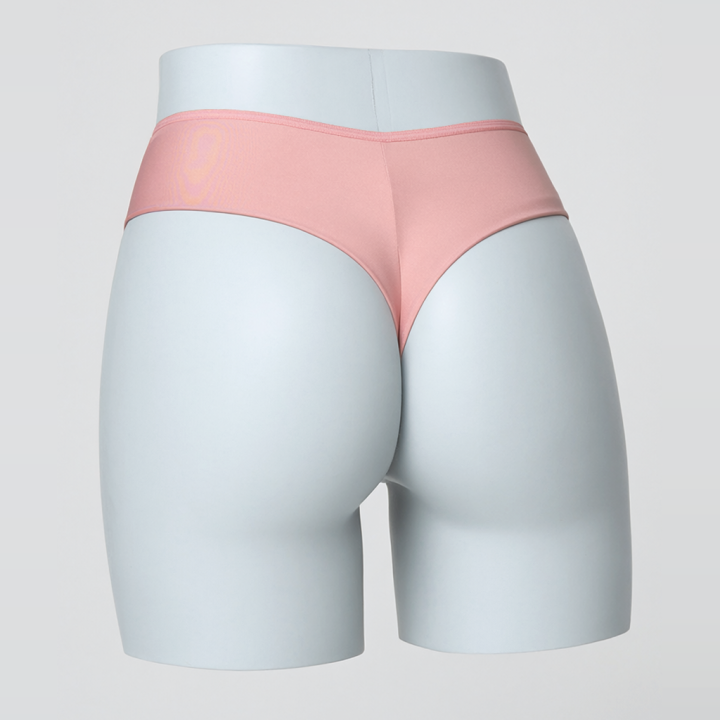 Tanga lateral ancho Luciana - Rosa Pastel