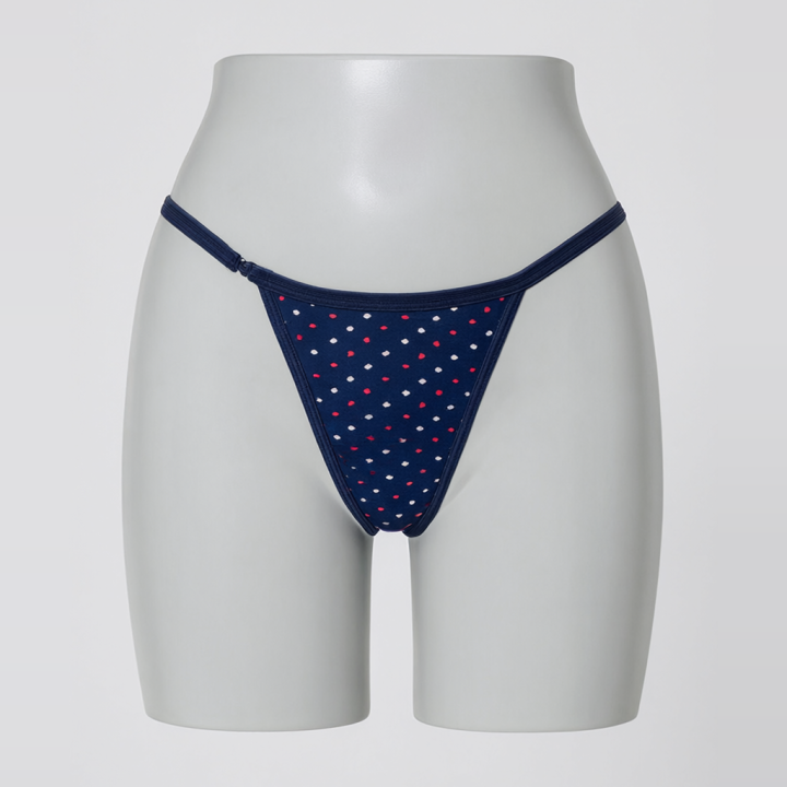 Tanga con cierre lateral Arabella - Negro