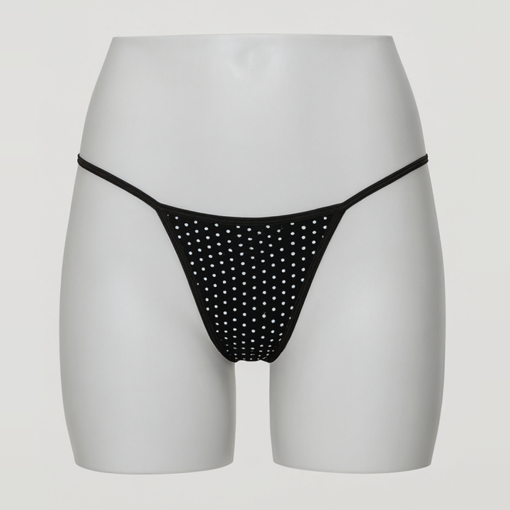 Tanga lateral fino Jocelyn - Negro