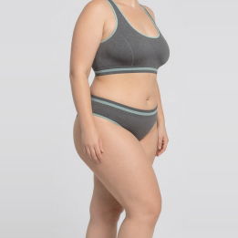 Conjunto plus size deportivo Cosima - Verde Azulado