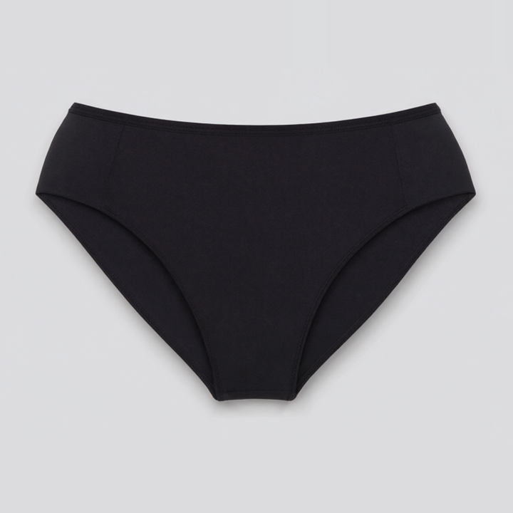 Braga alta plus size Aurelia - Negro