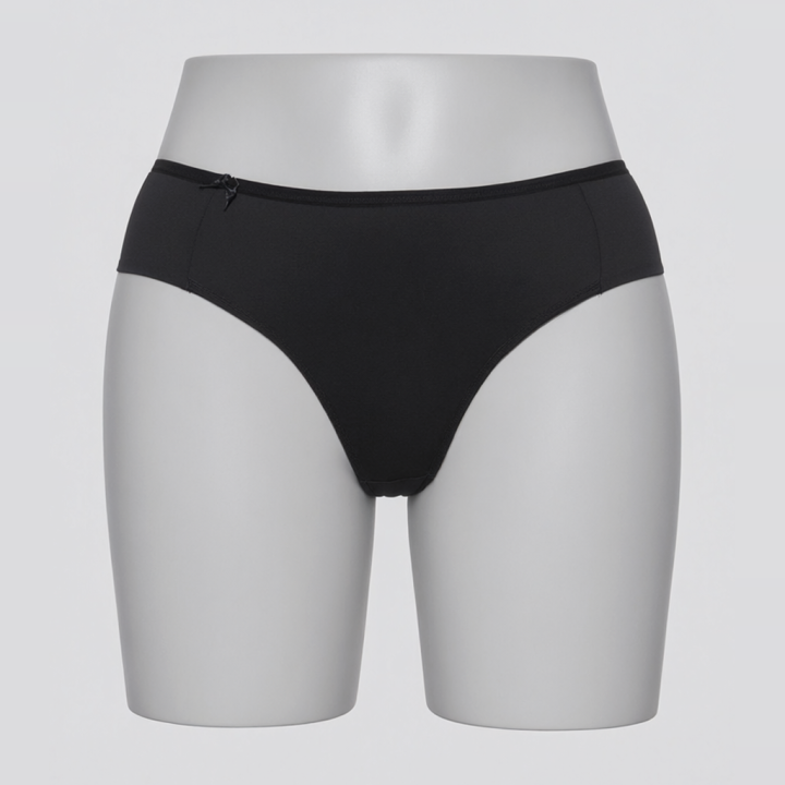 Braga alta plus size Aurelia - Negro