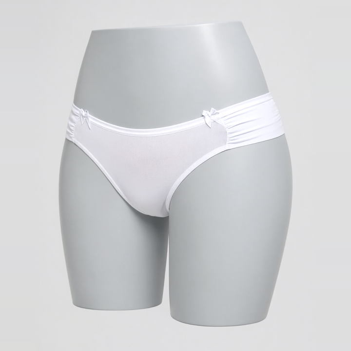 Tanga plus size Charlotte - Blanco