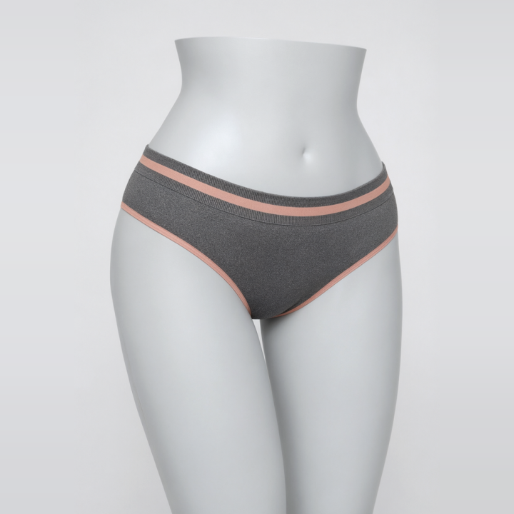 Tanga plus size estilo deportivo  Lilith - Rosa Pastel