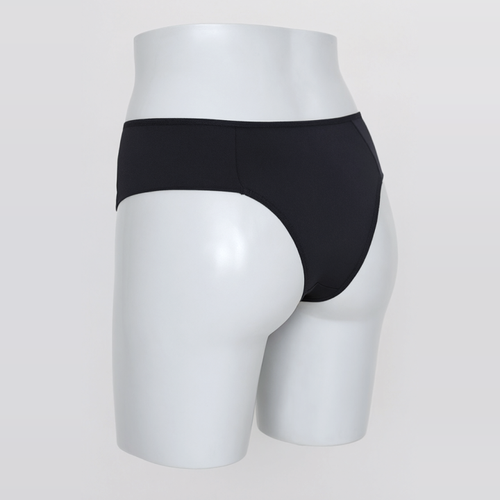 Braga con lateral ancho Giselle - Negro