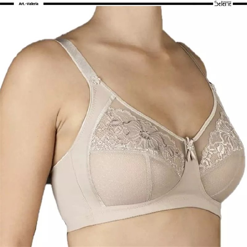 Valeria wire-free and non-padded C-Cup bra - Selene