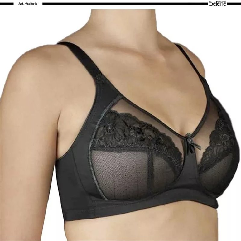 Valeria wire-free and non-padded C-Cup bra - Selene