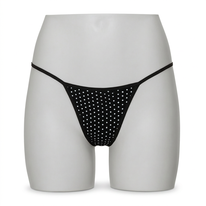 Tanga lateral fino Jocelyn - Negro