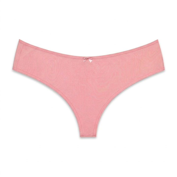 Tanga lateral ancho Luciana - Rosa Pastel
