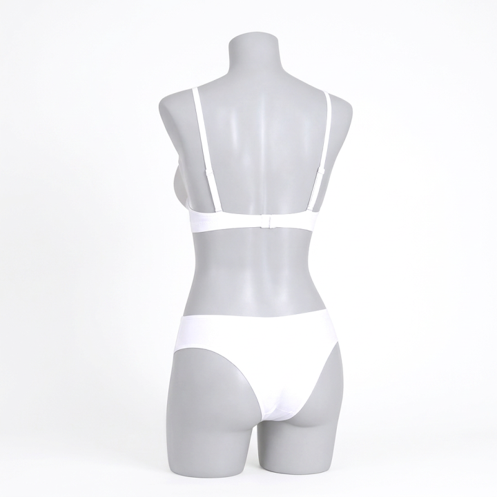 Conjunto de sujetador y braga  Leticia - Blanco