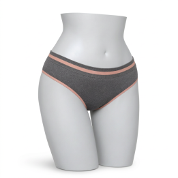 Tanga plus size estilo deportivo  Lilith - Rosa Pastel