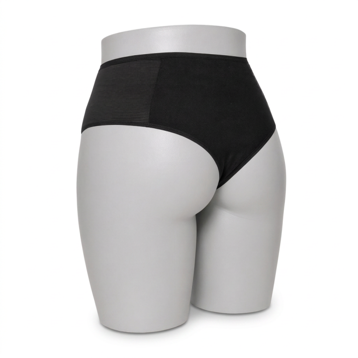Tanga estilo faja modeladora  Lilian - Negro