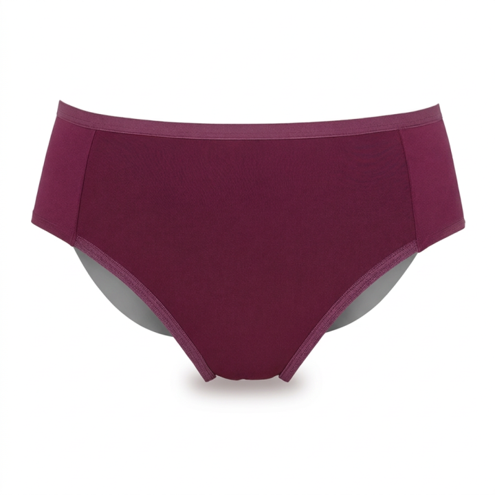 Braga alta plus size Aurelia - Vino Granate