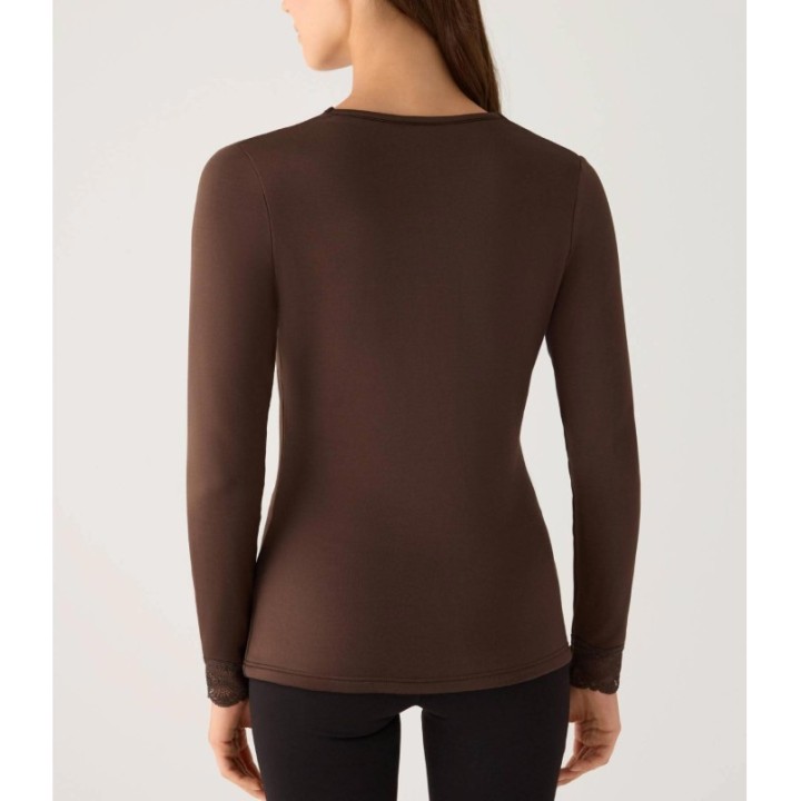 Camiseta Térmica mujer YSABEL MORA 70041Chocolate