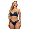 Unpadded set with lace details Samara brand Brasi