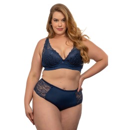 Conjunto plus size con sujetador y hot pant Galatea