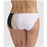 Pack 3 DIM 4H00 midi panties women cotton