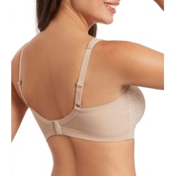 C-cup bra without underwire and without padding