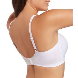 C-cup bra without underwire and without padding