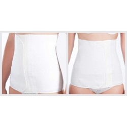 Stretch cotton girdle with Velcro closure