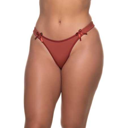 Thong with pleated side - Dahlia|Brasi