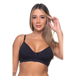 Sujetador sin relleno sin aros lencería brasileña confort Chloe
