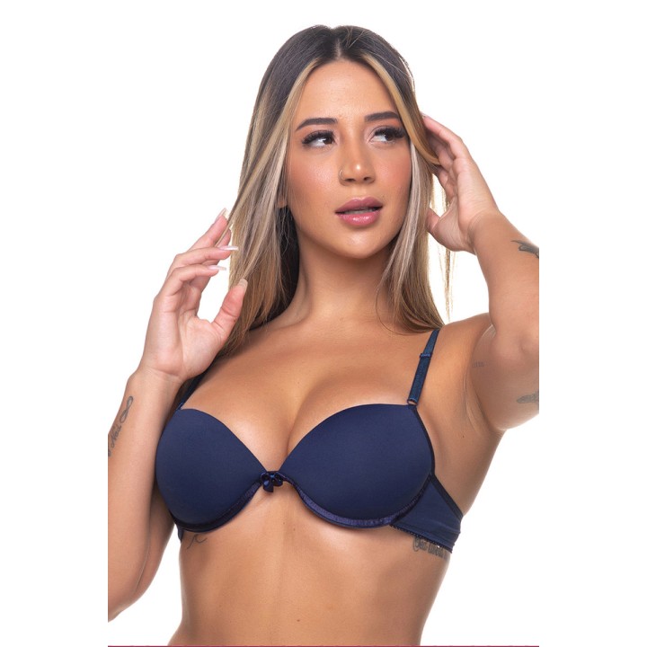 Sujetador mujer liso con aros con relleno
