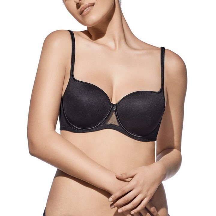 Sujetador Selene Rubi C con aros y relleno ligero en tul