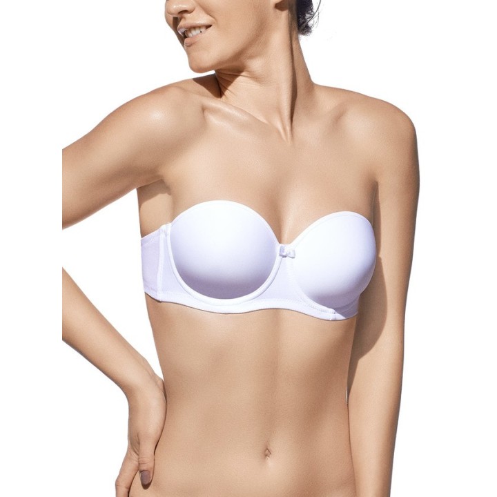 Sujetador sin tirantes Selene Mariel B con aros y relleno