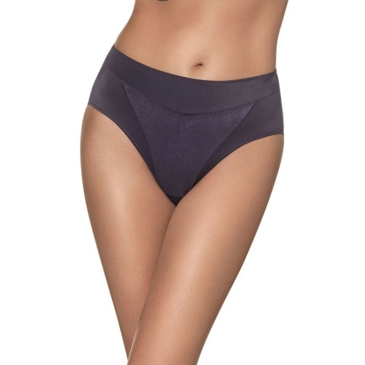Braga de cintura alta de elegante tejido Jaquard - Violeta, Selene