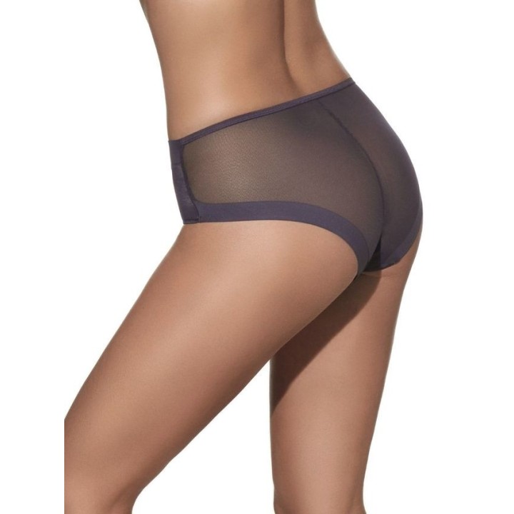 Braga de cintura alta de elegante tejido Jaquard - Violeta, Selene