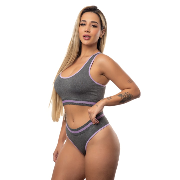 Ensemble sporty avec string Eliana