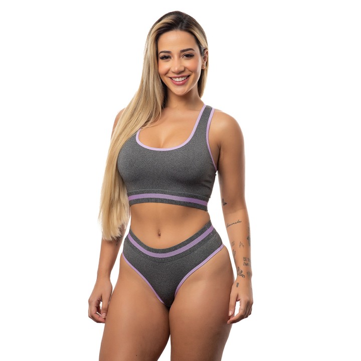 Conjunto deportivo con tanga  Eliana