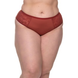 Tanga plus size con detalles en encaje Evelyn