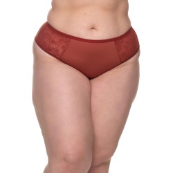 Tanga plus size con detalles en encaje Evelyn