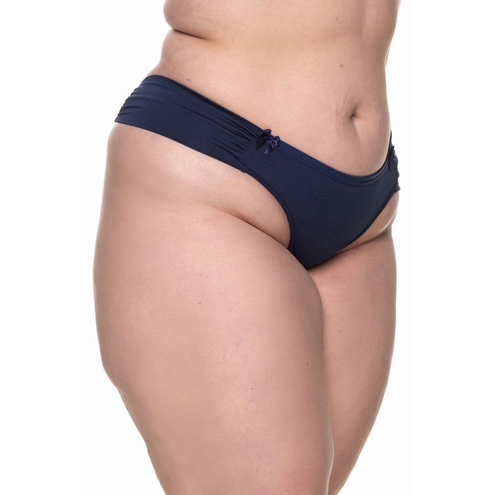 Braguita plus size con lateral fruncido - Anna