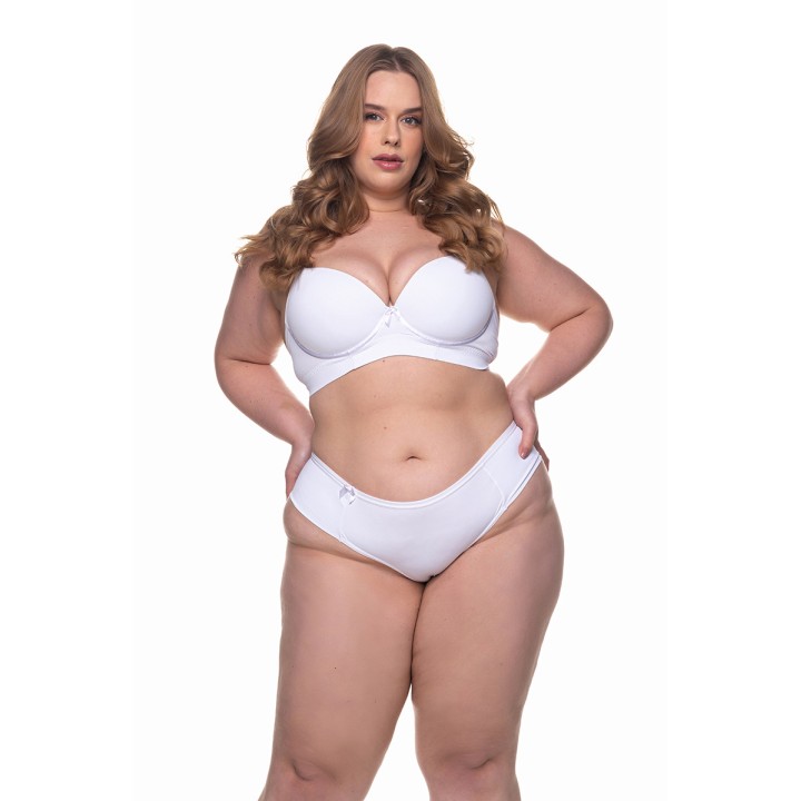 Conjunto plus size de microfibra lenceria talla grande Valeria
