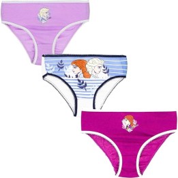 Pack 3 bragas niña infantil Frozen con Anna y Elsa