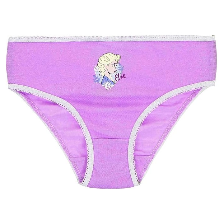 Pack 3 bragas niña infantil Frozen con Anna y Elsa