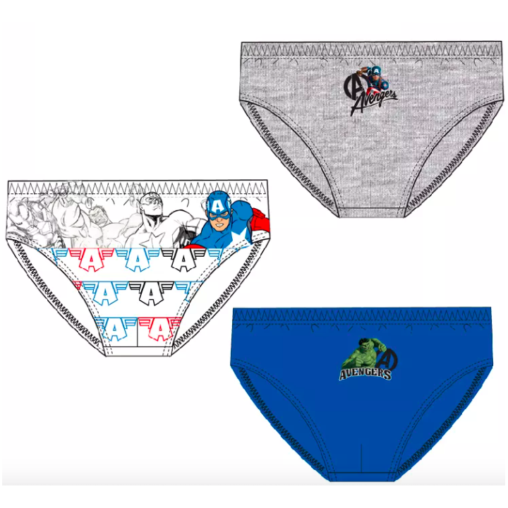Slip niño infantil Marvel Avengers