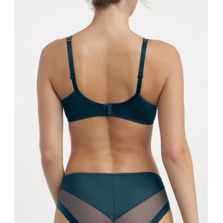 Sujetador DIM Generous 3983 con aros verde