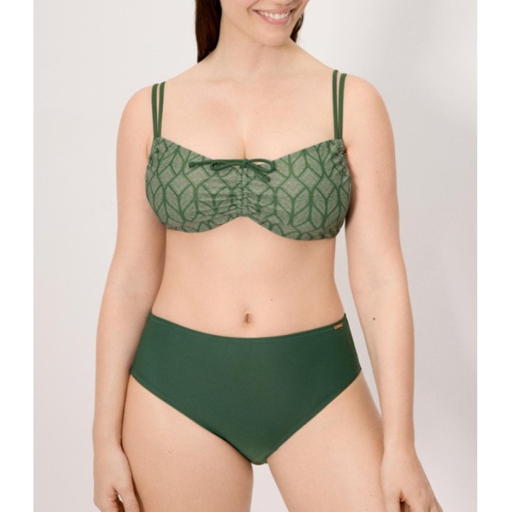 Bikini Aro Reductor YSABEL MORA 83291 D Copa D con compresión y braga alta reductora