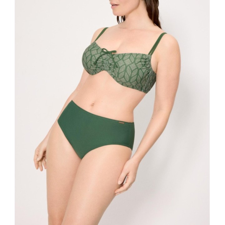 Bikini Aro Reductor YSABEL MORA 83291 D Copa D con compresión y braga alta reductora